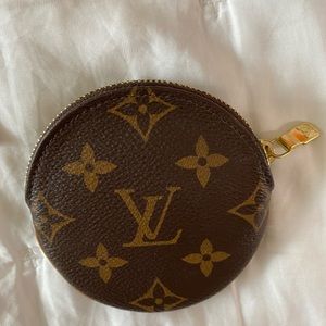 Louis Vuitton Round Monogram Coin Purse